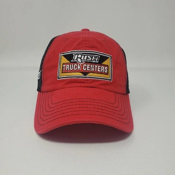 Tony Stewart Baseball Hat Rush Truck Center Red One Size Stewart Haas - Picture 1 of 10
